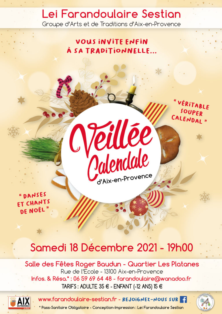 Veillée Calendale d’Aix-en-Provence 2021