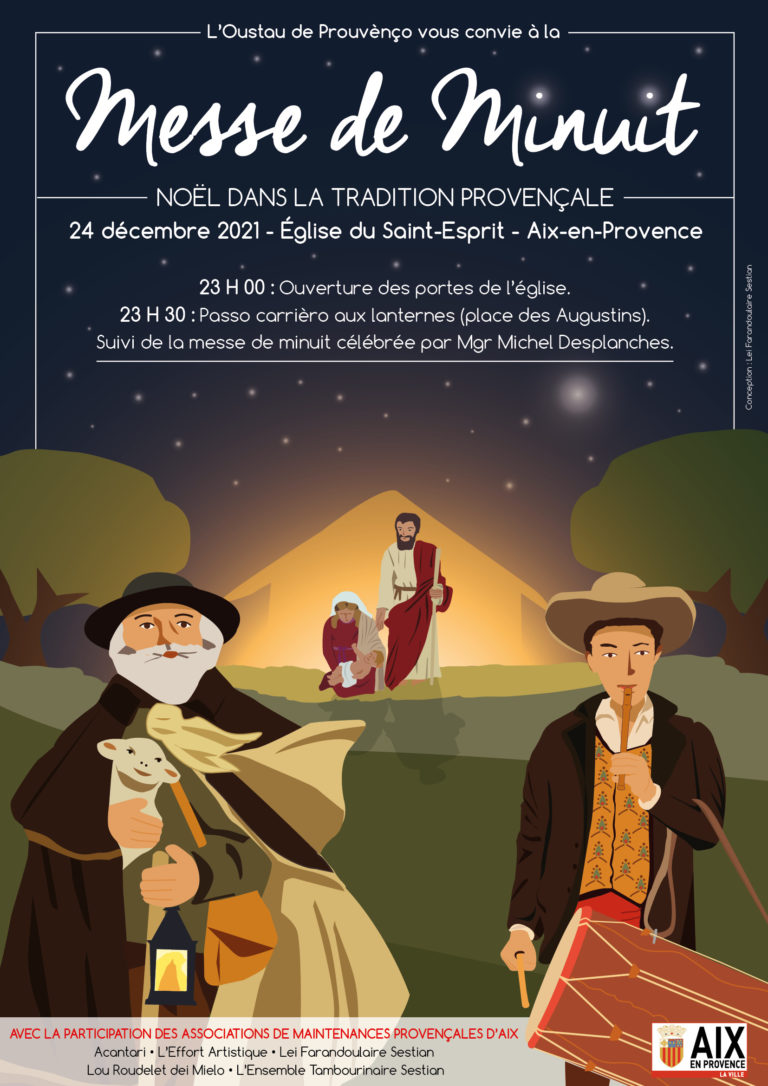 Messe de Minuit d’Aix dans la tradition provençale