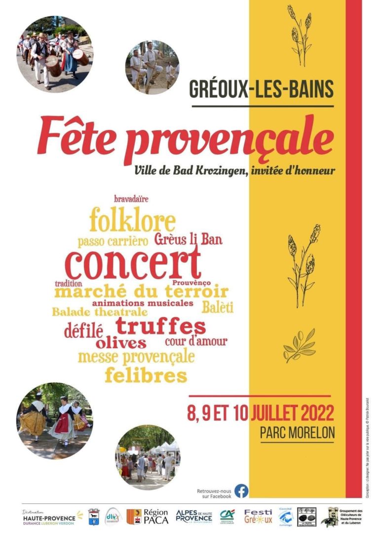 Fête Provençale à Gréoux-les-Bains