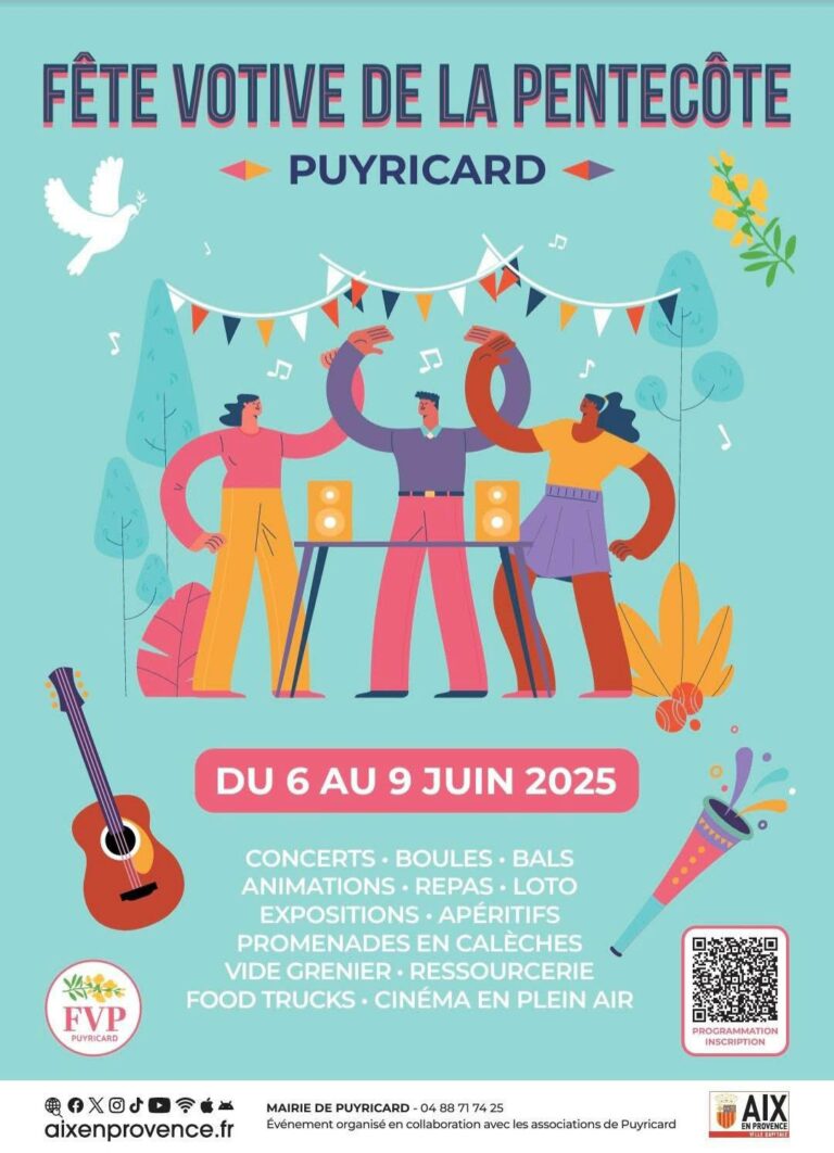 Fête votive de la Pentecôte à Puyricard