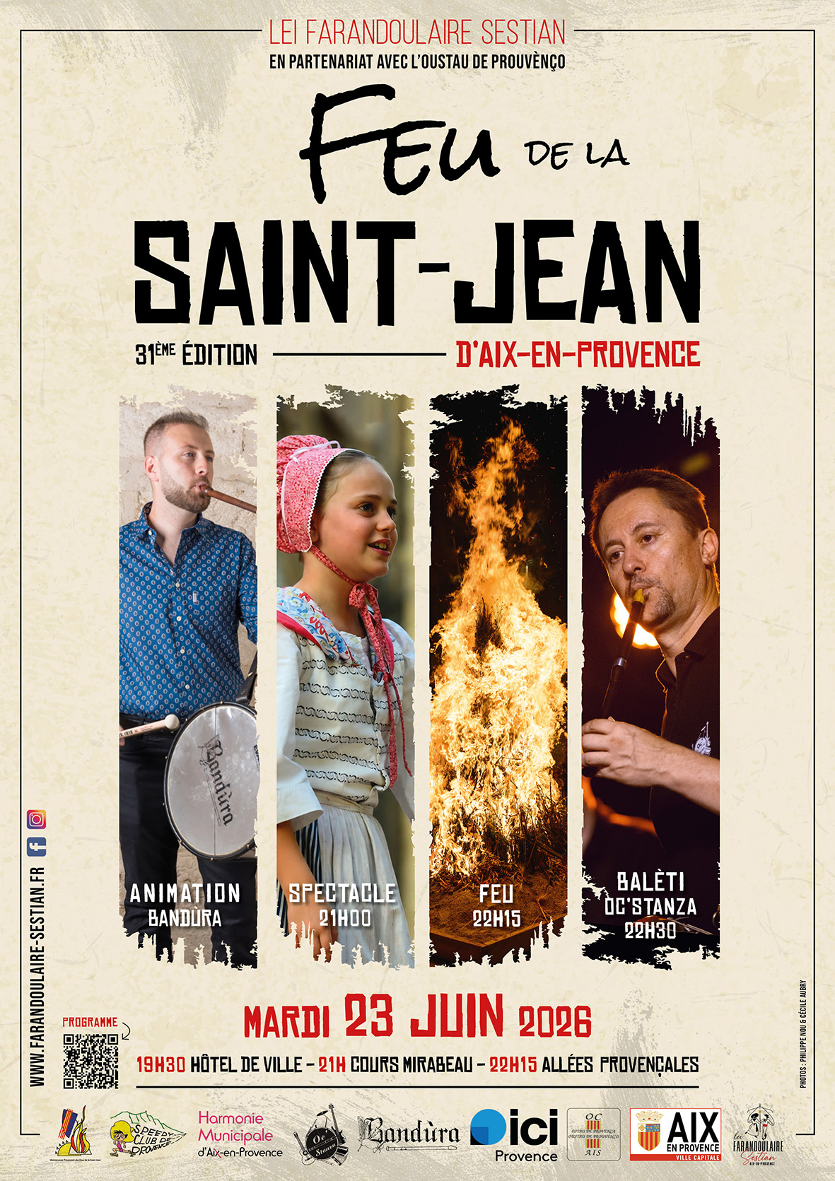 Feu de la Saint Jean d&rsquo;Aix 2026